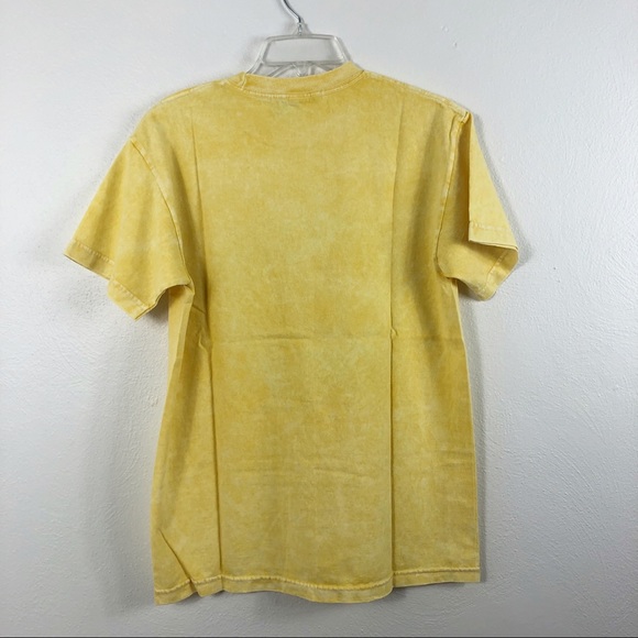 Daydreamer Pink Floyd Animals Yellow Acid Wash Tee - Picture 4 of 7
